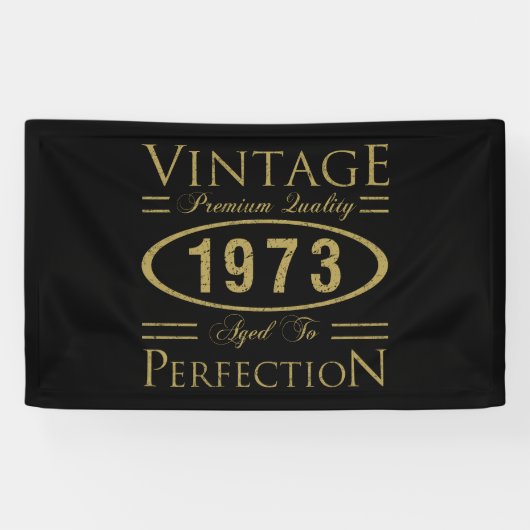 50e  verjaardag 1973 spandoek (Horizontaal)