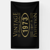 50e  verjaardag 1973 spandoek (Verticaal)