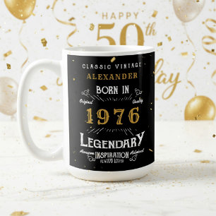 50e verjaardag 1976 Legendarische Retro Koffiemok