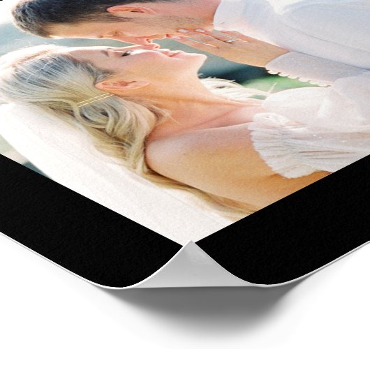 50e verjaardag 39 Photo Collage Hoera voor de jare Poster (Hoek)