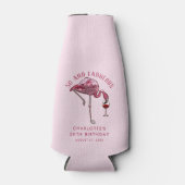 50e verjaardag 50 en fantastische Flamingo Custom Flesjeskoeler (Voorkant)