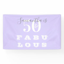 50e verjaardag 50 fantastische Paarse verjaardag