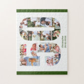 50e verjaardag 50 Foto Collage 17 Afbeelding Legpuzzel (Verticaal)