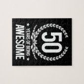 50e verjaardag (50 jaar Geweldige) Legpuzzel (Horizontaal)