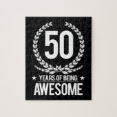 50e verjaardag (50 jaar Geweldige) Legpuzzel (Verticaal)