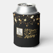 50e verjaardag 50 JAAR IN DE MAAK Foto Blikjeskoeler (Blikje Achterkant)