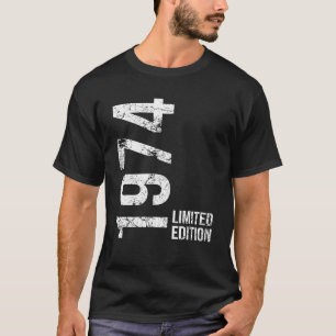 50e verjaardag 50 jaar Man Vintage vrouwelijke rev T-shirt