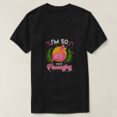 50e verjaardag 50 jaar met geweldige dames flaming t-shirt (Design voorkant)