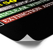 50e verjaardag 50 jaar oude quarantaine 2021 poster (Hoek)