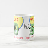 50e verjaardag - 50 jaar. WTF? Hoe is dat gebeurd? Koffiemok (Center)