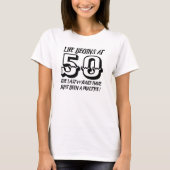 50e verjaardag / 50e Jubileum cadeau T-shirt (Voorkant)