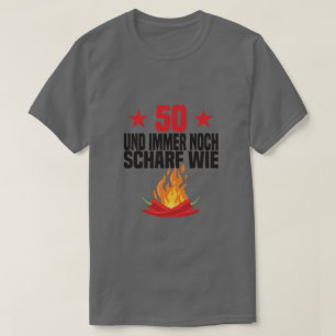 50e verjaardag 50e verjaardag Chili Hot T-shirt