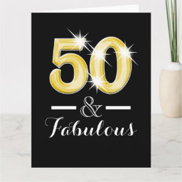 50e verjaardag 50e verjaardag kaart