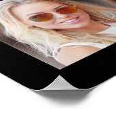 50e verjaardag 57 Photo Collage Hoera voor 50 jaar Poster (Hoek)