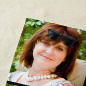 50e verjaardag 6 fotocollage 50 en fabelachtig strandlaken (In situ)