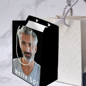 50e verjaardag aangepaste foto hallo 50 man man medium cadeauzakje