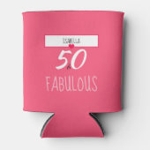 50e verjaardag aangepaste Koelboxxen Blikjeskoeler (Voorkant)