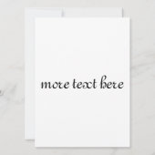 50e verjaardag abstract gouden patroon kaart (Achterkant)