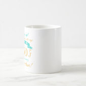 50e verjaardag beter met leeftijd koffiemok (Center)