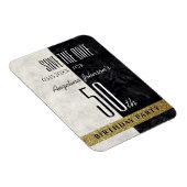 50e verjaardag Bewaar de datum Magneet (Rechterzijde)