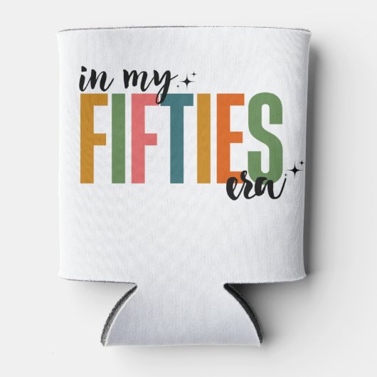 50e verjaardag blikjeskoeler (Voorkant)