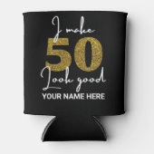 50e verjaardag blikjeskoeler (Voorkant)