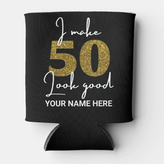 50e verjaardag blikjeskoeler (Voorkant)