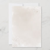 50e verjaardag Boho Tropische Foliage en Bloemen Kaart (Achterkant)