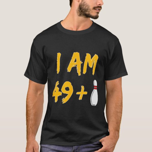 50e Verjaardag Bowling Shirt Grappige Bowler Party (Voorkant)