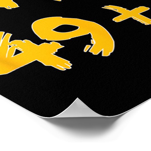 50e Verjaardag Bowling Shirt Grappige Bowler Party Poster (Hoek)