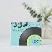 50e verjaardag briefkaart (Staand voorkant)