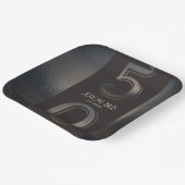 50e verjaardag Brons stijl papier bord (Gebogen)