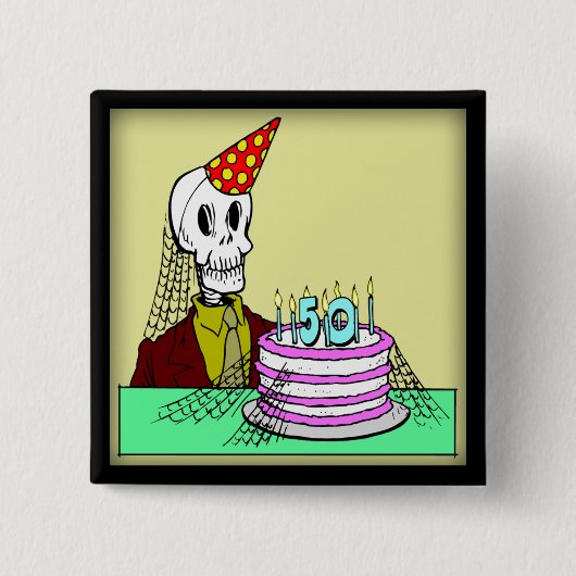 50e verjaardag Button (Voorkant)