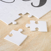 50e verjaardag Cadeau 50 en verbluffend cadeau Legpuzzel (Zijkant)