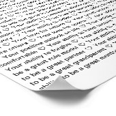 50e verjaardag cadeau voor vrouwen; 50e verjaardag poster (Hoek)