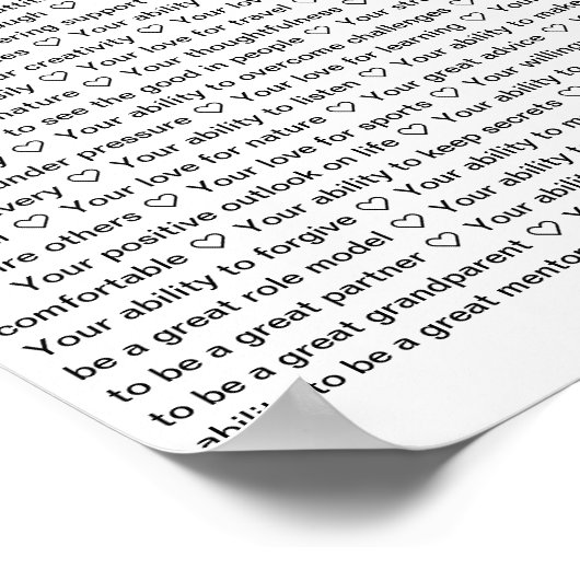 50e verjaardag cadeau voor vrouwen; 50e verjaardag poster (Hoek)