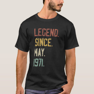 50e verjaardag cadeaus voor mannen vrouwen legende t-shirt