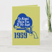 50e verjaardag cadeautjes! kaart (Voorkant)