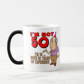 50e verjaardag cadeautjes magische mok (Links)