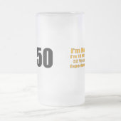 50e verjaardag cadeautjes matglas bierpul (Center)