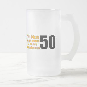 50e verjaardag cadeautjes matglas bierpul