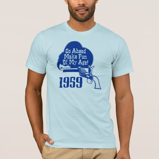 50e verjaardag cadeautjes! t-shirt (Voorkant)