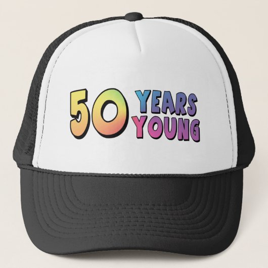 50e verjaardag cadeautjes trucker pet (Voorkant)