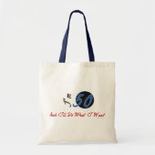 50e verjaardag Canvas tas (Voorkant)