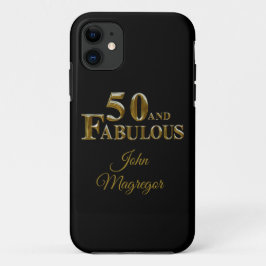 50e verjaardag Case-Mate iPhone case