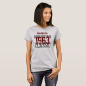 50e verjaardag Classic 1963 T-shirt (Voorkant volledig)