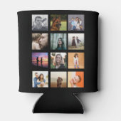 50e verjaardag Creëer Uw eigen multi-foto Blikjeskoeler (Achterkant)