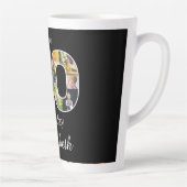 50e verjaardag Creëer Uw eigen multi-foto Latte Mok (Rechts)