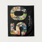 50e verjaardag Creëer Uw eigen multi-foto Wandkleed (Voorkant)