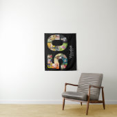50e verjaardag Creëer Uw eigen multi-foto Wandkleed (In situ)